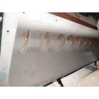 Transport screw for bunker extraction, length 2700 mm